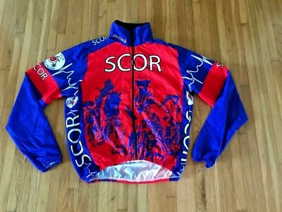Camiseta/chaqueta Pace Sportswear para hombre ciclismo bicicleta talla L "SCOR CARDIAC CYCLISTS" Foto 1 de 4