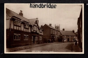 Countesthorpe, Main Street - bei Wigston - echte fotografische Postkarte - Bild 1 von 2