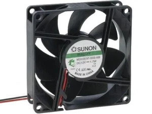 Ventilador Sunon 80x80x25mm MF80251V1-A99 DC 12V 3200 RPM 33dBA vaporizador 2 cordones - Imagen 1 de 1