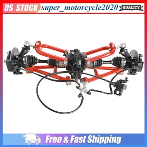 Eje de transmisión trasero CV eje brazo oscilante conjunto de frenos para carro de golf Go Kart ATV - Imagen 1 de 13