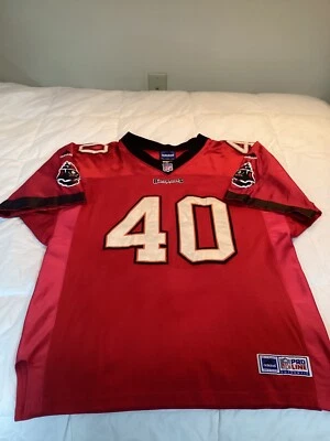 Auténtica camiseta Mike Alstott Tampa Bay Buccaneers Adidas Proline Foto 1 de 4