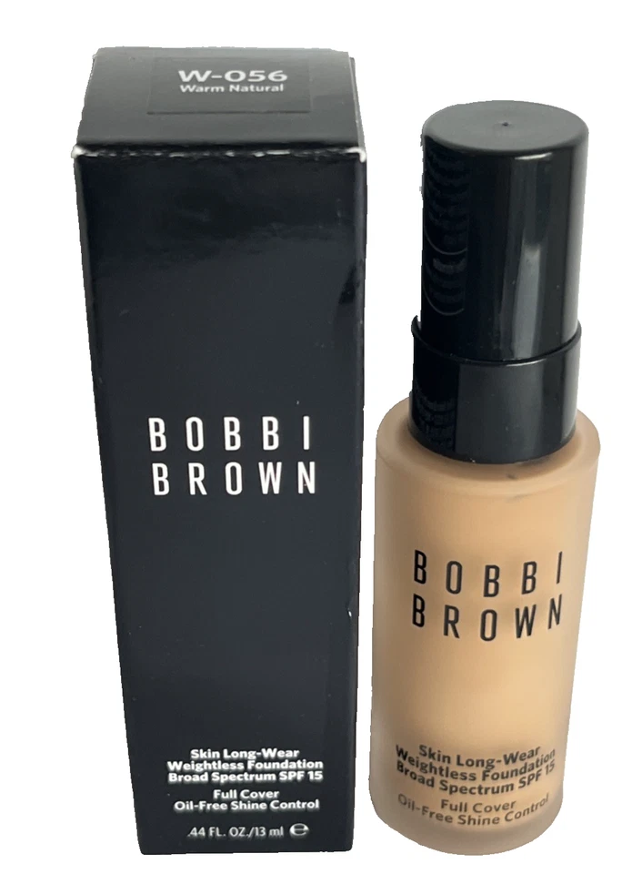 Base sin peso Bobbi Brown Skin Long Wear SPF15 W-056 CÁLIDA NATURAL 0,44 oz Foto 1 de 1