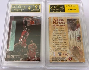 Tarjeta de prueba Michael Jordan 1996 Stadium Club Shining Moments NNOF #SM2 ASG 10 #9 - Imagen 1 de 1