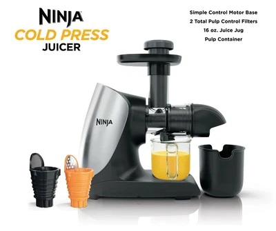 Ninja Cold Press Juicer W/pulp Control Juicer - Image 1 of 4