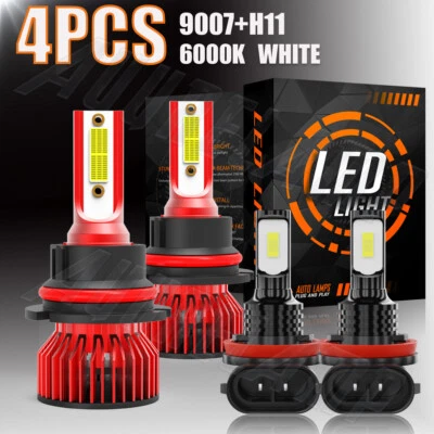 Kit combinado de faros antiniebla LED 6000K para Nissan Versa Note 2014-2019 Foto 1 de 4