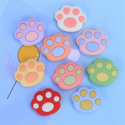 10 pcs Assorted Flat Back Dog Paws Resin Embellishments Crafting Decors 23*18mm - Image 1 of 4