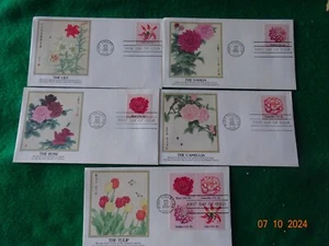 FORT VALLEY GA FIRST DAY COVER 5 pc lot - Picture 1 of 2