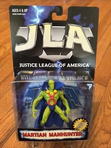 Justice League of America Martian Manhunter, DC Hasbro 1998, New In Box - Picture 1 of 12