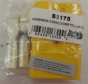 Install Bay SB175 Anderson Large 1 Gauge Yellow Quick Disconnect Connectors Each - Picture 1 of 7