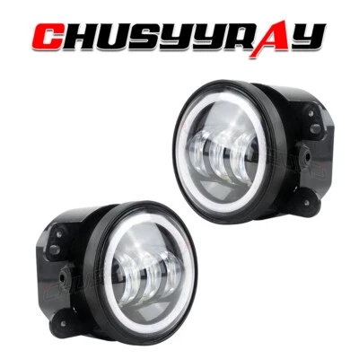 Par de luzes de neblina de LED parachoque adequado para Jeep Patriot 2007 2008 2009 2010-2016 2017 - Imagem 1 de 4