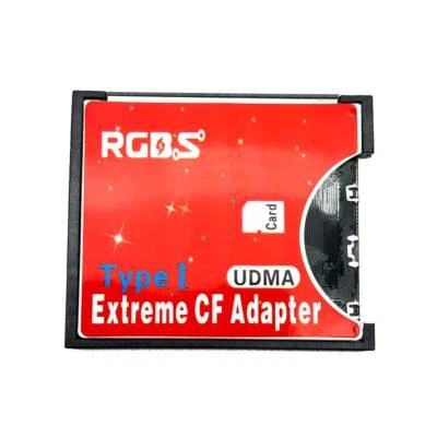 CF Card Type I Support SD3.0 CF CompactFlash Card Adapter SD SDHC Speicherkarten - Bild 1 von 4