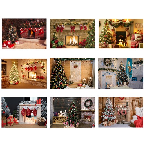 Background Cloth Sturdy Novelty Photo Studio Christmas Backdrop Wear