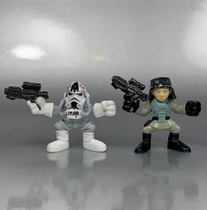 Hasbro Star Wars Galactic Heroes AT-AT DRIVER & GENERAL VEERS 2008 - Picture 1 of 2