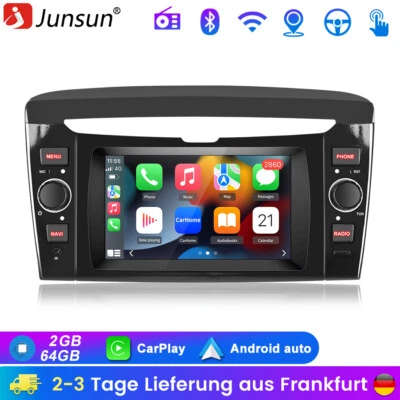 Für Lancia Ypsilon 2012-2020 Carplay Android14 Autoradio GPS NAV FM SWC DAB+ 64G - Bild 1 von 4