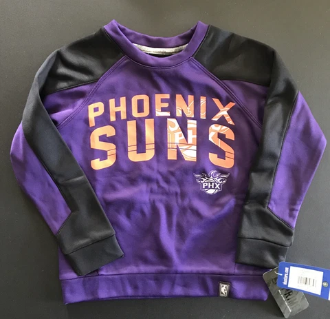 NBA Prime Phoenix Suns Kids Sweatshirt Size Medium (5/6) Tech Warm NWT Cover