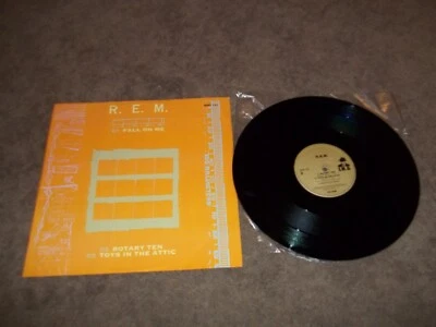 R.E.M. - Fall On Me 12" Single - 1986 -  UK Import - IRS Records IRMT 121 - Image 1 of 2