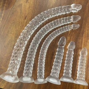 Anal Butt Plug Dildo with Suction Cup Stimulator Vagina G-spot Women Men Toys US - Picture 1 of 69