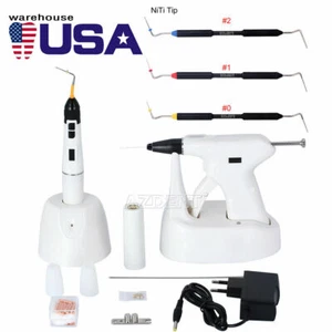 Sistema Obturación Dental Gutta Percha Pluma Calentada+Pistola/Tapón Mano Puntas - Imagen 1 de 33