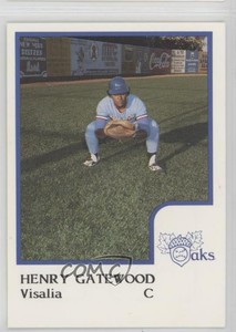 1986 ProCards Visalia Oaks Henry Gatewood