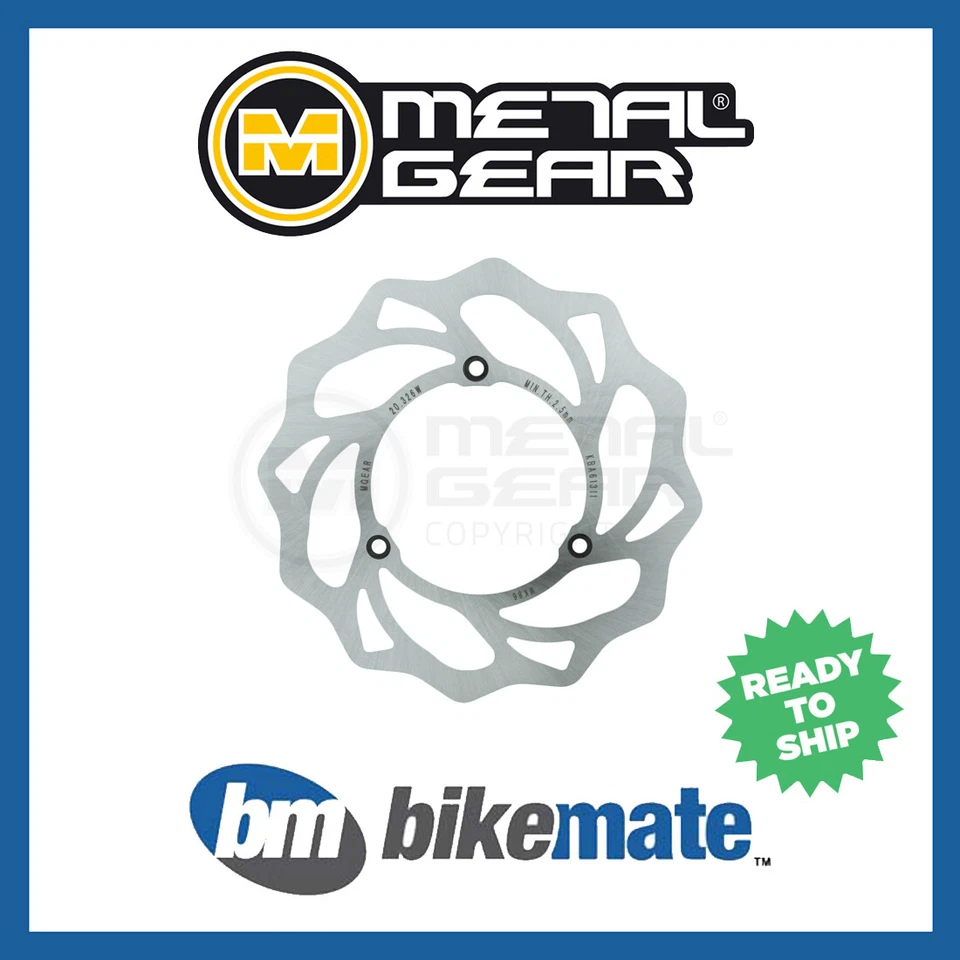 Rotor de disco de freio MetalGear dianteiro L para KTM 65 SX 2016 2017 2018 2019 2020 - Imagem 1 de 1