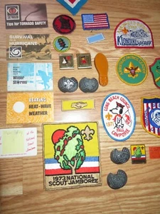 Vintage Boy Scout Patches & miscellaneous Boy Scout Late 1960’s Early 1970’s - Picture 1 of 12