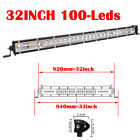 25/32/38/45/50 Inch Ultra Slim Led Work Light Bar Dual Row Offroad Driving Truck