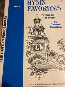 Hymn Favorites by Bastien, 26 Hymns, Student/Teacher, used - Picture 1 of 6