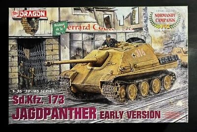 DRAGON 6245 - Sd.Kfz. 173 JAGDPANTHER EARLY VERSION - 1/35 PLASTIC KIT  - Immagine 1 di 4