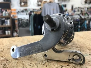 Vintage Komet Super Bicycle Rear Coaster Brake Hub Axle 36 Spoke Holes - Picture 1 of 6