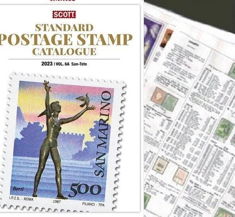 Switzerland 2023 Scott Catalogue Pages 803-868 Cover