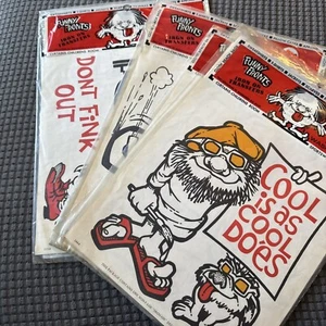 Lot Of 5 Vintage Funny Fronts Iron On Transfers-B - Picture 1 of 7