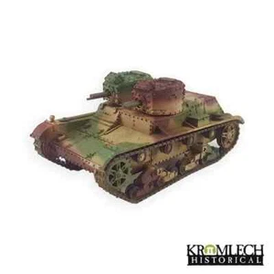 Tanque KROMLECH Ejército Polaco Doble Torreta 7TP - Imagen 1 de 9