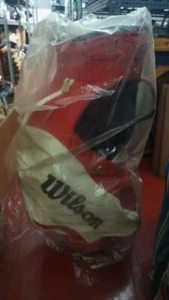 NUEVA bolsa de golf vintage de cuero Wilson Staff con capucha - Imagen 1 de 9