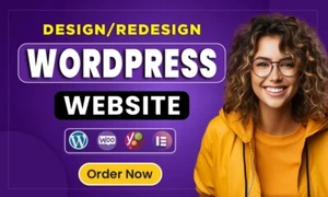 I will create/ Make Custom WordPress Website Design & Re-Design ๐โจ - Picture 1 of 1