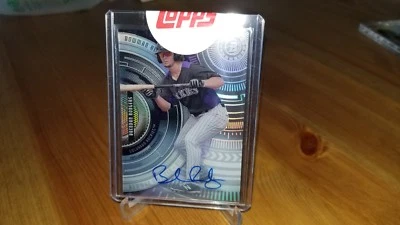 2017 Bowman High-Tek Rush Brendan Rodgers Auto BHT-BR - Image 1 of 4