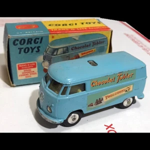 Original UK made Corgi Toys no 441 VW Wagon Chocolat Tobler Toblerone Van IN BOX - Picture 1 of 6