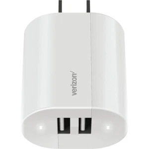 OEM Verizon DUAL USB Charger 24W charger for iPhone 14/13/12/11/Pro/XS/XR/SE/Max - Picture 1 of 1