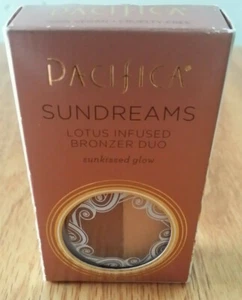 Pacifica SUNDREAMS Lotus Infused Bronzer Duo Sunkissed Glow Vegan Bronzer .10oz. - Bild 1 von 5