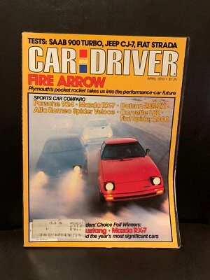 Car And Driver Magazine: Fire Arrow April 1979 - Image 1 of 4