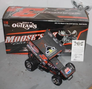 2022 Brock Zearfoss #3z Mooses LZ/Heavy 1/18 ACME Diecast Sprint Car Autographed - Picture 1 of 2