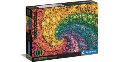 Puzzle Clementoni 1000 Teile Compact Colorboom +Poster Inklusive