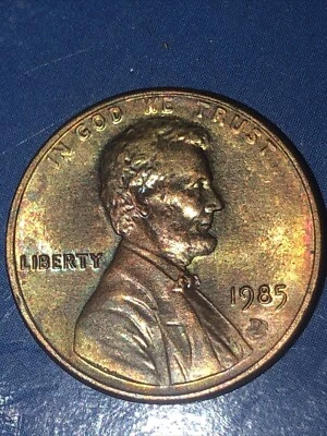 MUST SEE!!!!1985 D LINCOLN cent - DDO-RPM & Double Ear - Mint State - Image 1 of 4