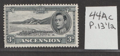 Ascension Scott #44Ac - 3d KGVI “Long Beach” Perf 131/2 como nuevo con bisagras F-VF Foto 1 de 2