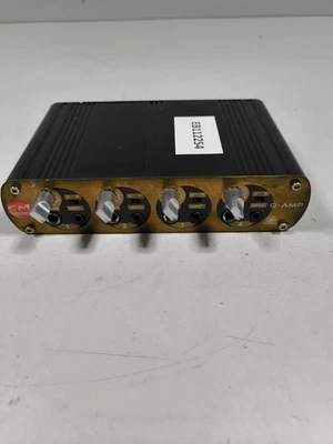 Q-AMP Audio Amplifier - Powers On, Cosmetic Wear, No Package - Image 1 of 4