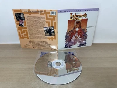 Labyrinth (1986) Widescreen Laserdisc LD Gatefold David Bowie, Jennifer Connelly - Image 1 of 4