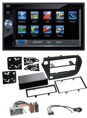 Blaupunkt SD Bluetooth 2DIN MP3 USB AUX Autoradio für Honda Insight ZE2 09-13 - Bild 1 von 4