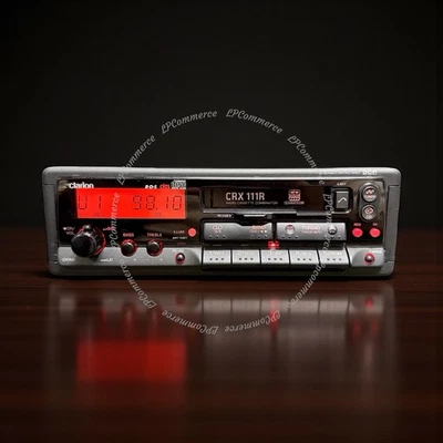 Autoradio Clarion CRX111R Lancia Delta Martini 5 6 Alfa Romeo SZ car radio - Immagine 1 di 4