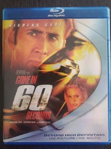 CD bilingüe Gone in 60 Seconds (Blu-ray) como nuevo - Imagen 1 de 3