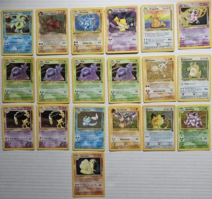 Vintage Pokemon Card Lot,Base set, Base set 2, Fossil, Jungle, and others - Picture 1 of 14
