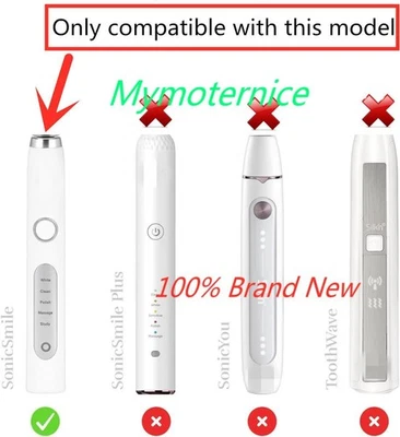 10x Toothbrush Head Only for Silk'n SonicSmile Deluxe FR - Image 1 of 2